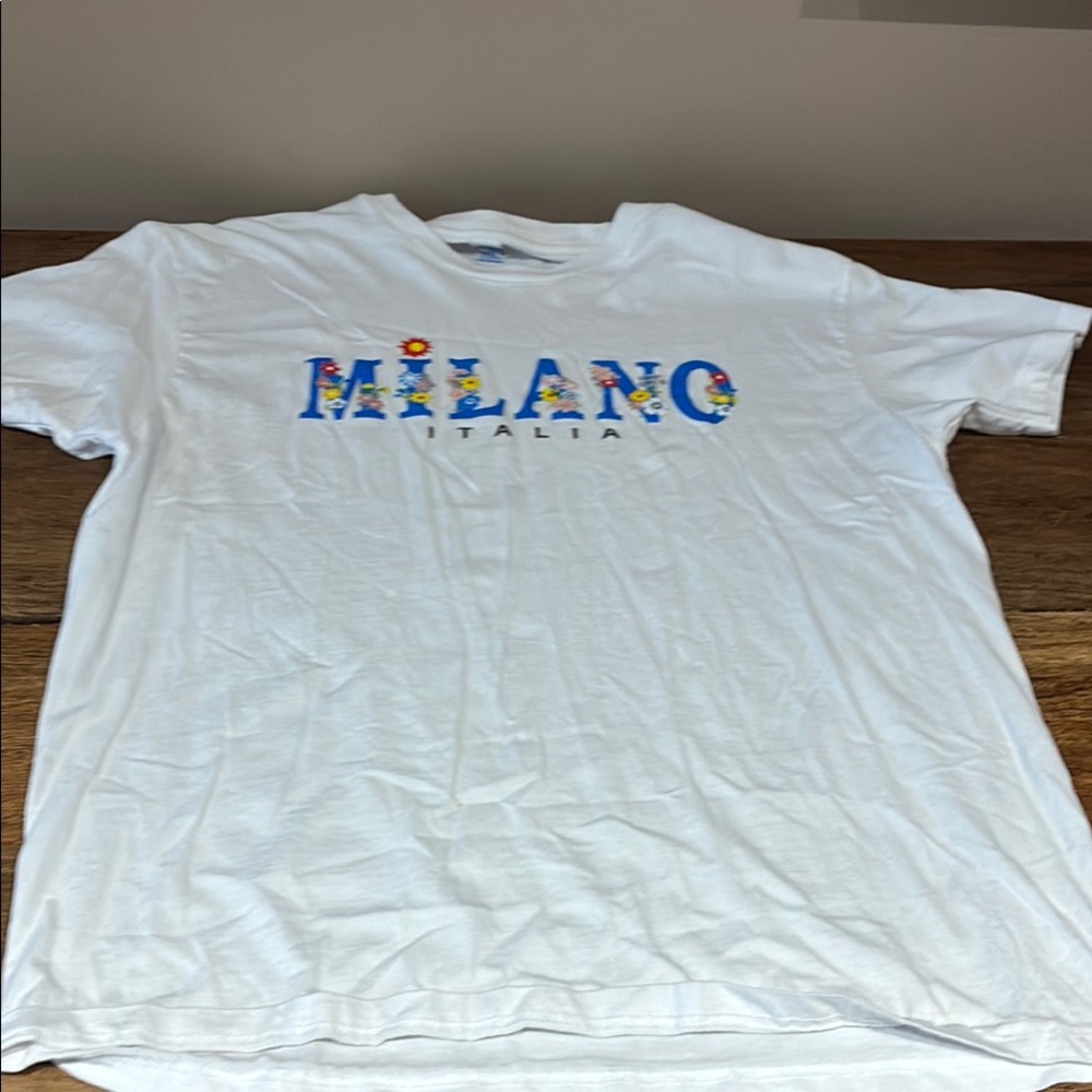 Milano Italia White T-Shirt